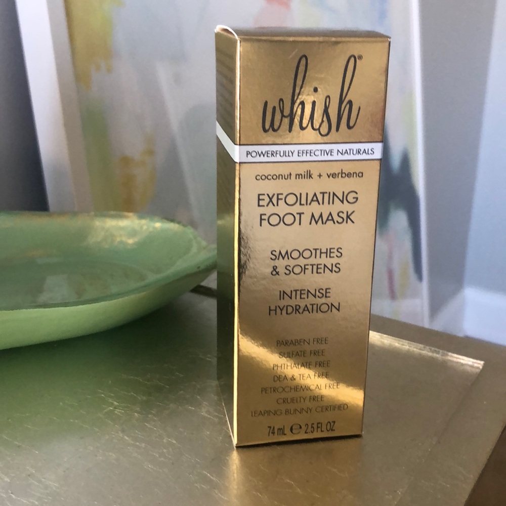 Whish Exfoliating Foot Mask